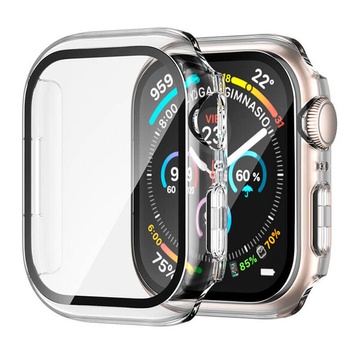 Защитный чехол со стеклом iLoungeMax Clear Premium Case PC+Glass для Apple Watch 41mm Series 7