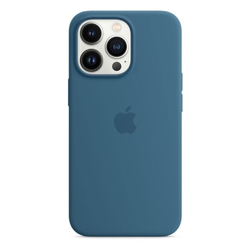 Силіконовий чохол Apple Silicone Case MagSafe Blue Jay (MM2G3) для iPhone 13 Pro