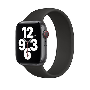 Купить Силиконовый монобраслет oneLounge Solo Loop Black для Apple Watch 38mm | 40mm Size M OEM по лучшей цене в Украине 🔔 ,  наш интернет - магазин гарантирует качество и быструю доставку вашего заказа 🚀