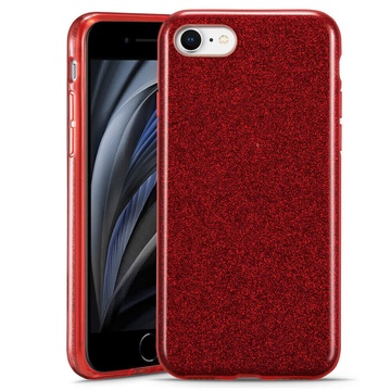 Купить Силиконовый чехол ESR Makeup Glitter Case Red для iPhone 8 | 7 | SE (2020) по лучшей цене в Украине 🔔 ,  наш интернет - магазин гарантирует качество и быструю доставку вашего заказа 🚀