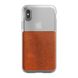 Защитный чехол Nomad Clear Case Rustic Brown для iPhone X | XS