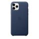 Кожаный чехол iLoungeMax Leather Case Midnight Blue для iPhone 11 Pro OEM (MWYG2)