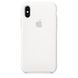 Силиконовый чехол iLoungeMax Silicone Case White для iPhone X | XS OEM (MRW82)