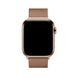 Ремешок iLoungeMax Milanese Loop Gold для Apple Watch 45mm | 44mm | 42mm SE | 7 | 6 | 5 | 4 | 3 | 2 | 1