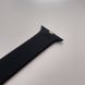 Силіконовий монобраслет oneLounge Solo Loop Black для Apple Watch 38mm | 40mm Size M OEM