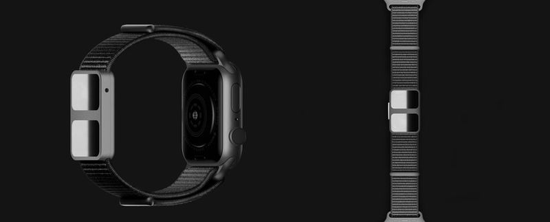 Купить Ремешок AURA Strap Black для Apple Watch 42mm | 44mm SE | 6 | 5 | 4 | 3 | 2 | 1 по лучшей цене в Украине 🔔 ,  наш интернет - магазин гарантирует качество и быструю доставку вашего заказа 🚀
