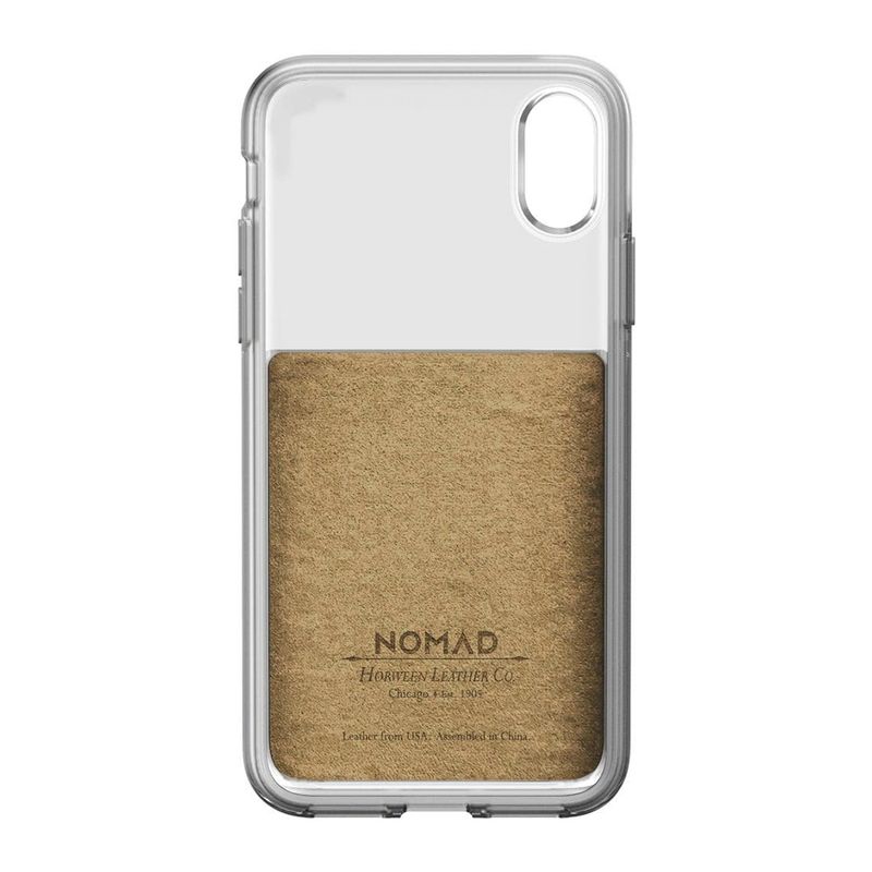 Купить Защитный чехол Nomad Clear Case Rustic Brown для iPhone X | XS по лучшей цене в Украине 🔔 ,  наш интернет - магазин гарантирует качество и быструю доставку вашего заказа 🚀
