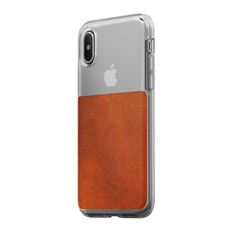Купить Защитный чехол Nomad Clear Case Rustic Brown для iPhone X | XS по лучшей цене в Украине 🔔 ,  наш интернет - магазин гарантирует качество и быструю доставку вашего заказа 🚀