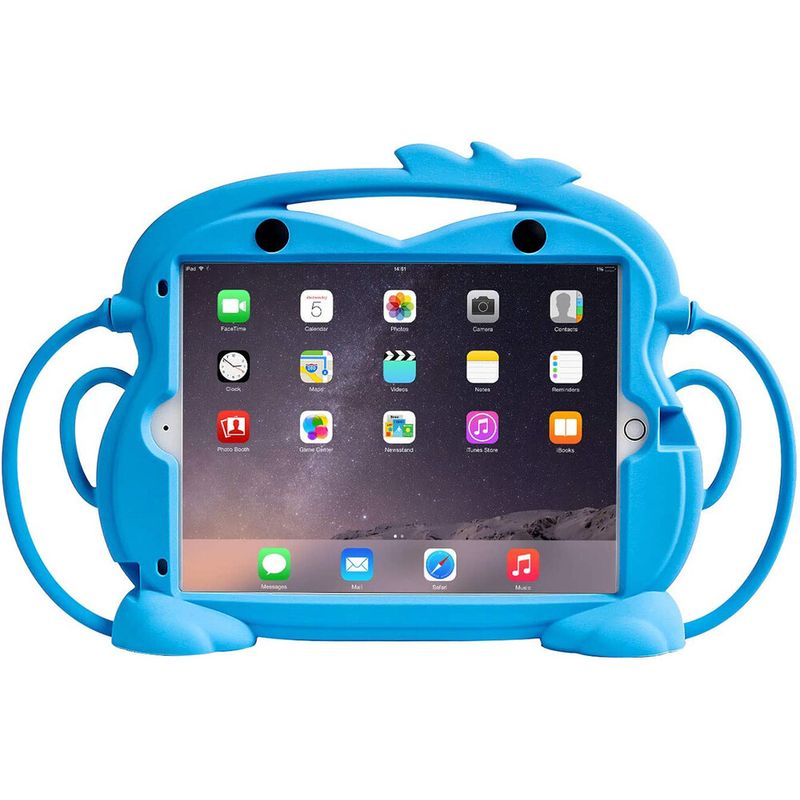 Купить Детский противоударный чехол oneLounge Monkey Blue для Apple iPad 7 | 8 10.2" (2019 | 2020) | Air 3 10.5" | Pro 10.5" по лучшей цене в Украине 🔔 ,  наш интернет - магазин гарантирует качество и быструю доставку вашего заказа 🚀