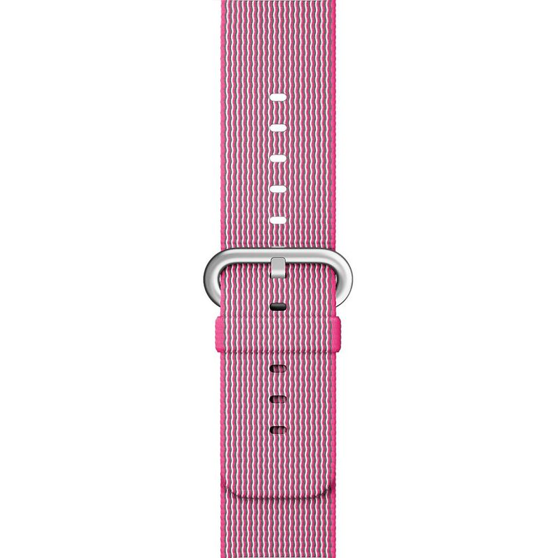 Купити Нейлоновий ремінець iLoungeMax Woven Nylon Pink для Apple Watch 42mm | 44mm SE| 6 | 5 | 4 | 3 | 2 | 1 за найкращою ціною в Україні 🔔, наш інтернет - магазин гарантує якість і швидку доставку вашого замовлення 🚀