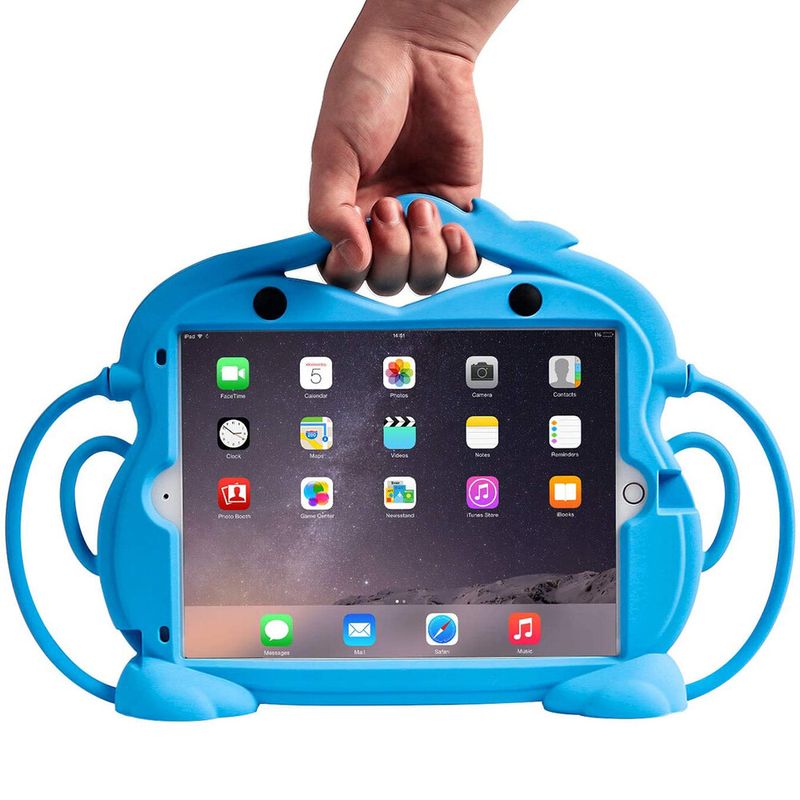 Купить Детский противоударный чехол oneLounge Monkey Blue для Apple iPad 7 | 8 10.2" (2019 | 2020) | Air 3 10.5" | Pro 10.5" по лучшей цене в Украине 🔔 ,  наш интернет - магазин гарантирует качество и быструю доставку вашего заказа 🚀