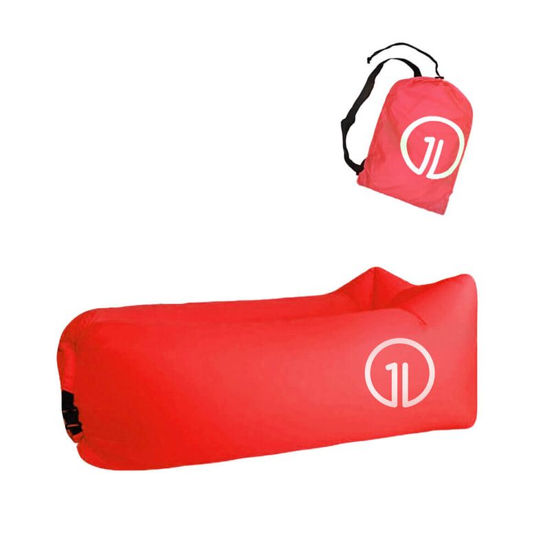 Купить Надувной шезлонг (ламзак) oneLounge Красный (c карманом) по лучшей цене в Украине 🔔 ,  наш интернет - магазин гарантирует качество и быструю доставку вашего заказа 🚀