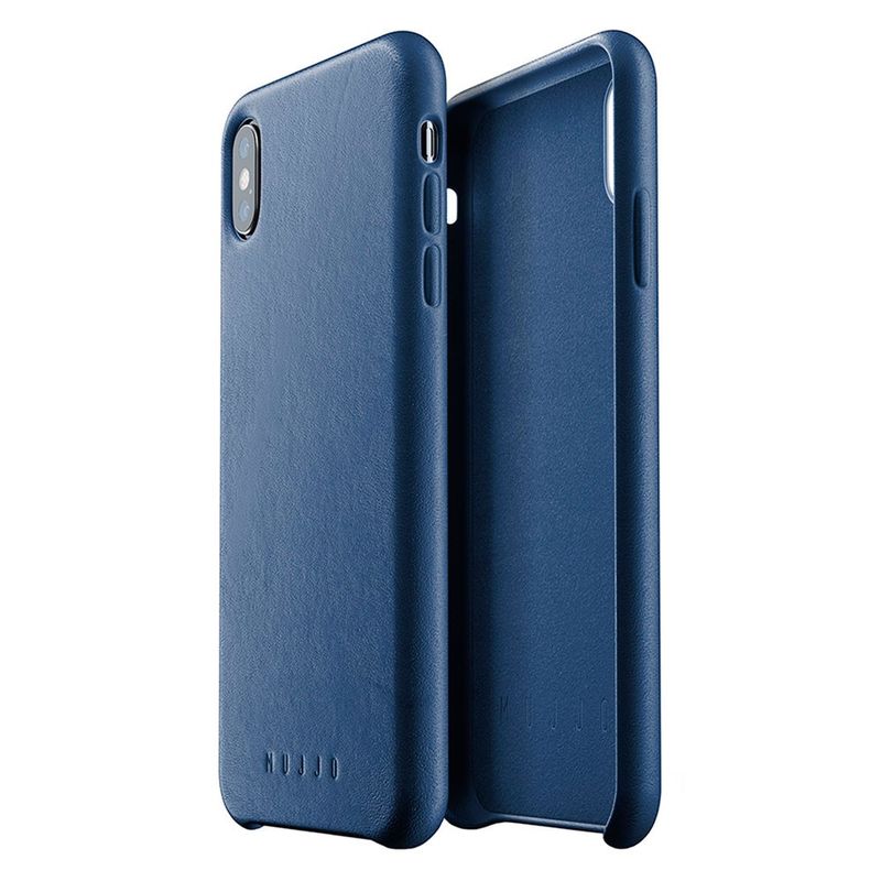 Купить Кожаный чехол MUJJO Full Leather Case Monaco Blue для iPhone XS Max по лучшей цене в Украине 🔔 ,  наш интернет - магазин гарантирует качество и быструю доставку вашего заказа 🚀