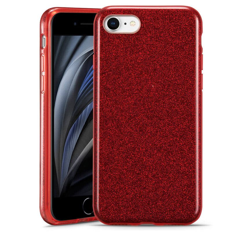 Купити Силіконовий чохол для iPhone 8 | 7 | SE (2020) ESR Makeup Glitter Case Red за найкращою ціною в Україні 🔔, наш інтернет - магазин гарантує якість і швидку доставку вашого замовлення 🚀