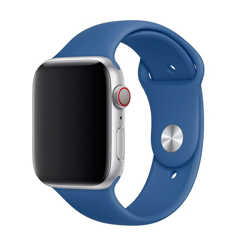 Купити Ремінець iLoungeMax Sport Band 38mm | 40mm Delft Blue для Apple Watch SE| 6 | 5 | 4 | 3 | 2 | 1 OEM за найкращою ціною в Україні 🔔, наш інтернет - магазин гарантує якість і швидку доставку вашого замовлення 🚀
