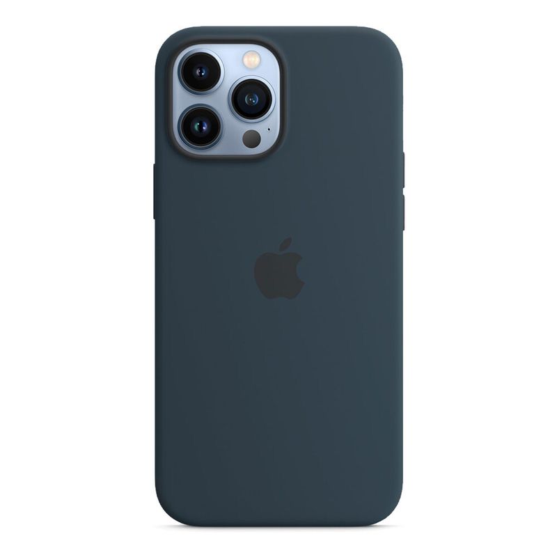 Силиконовый чехол Apple Silicone Case MagSafe Abyss Blue (MM2T3) для iPhone 13 Pro Max