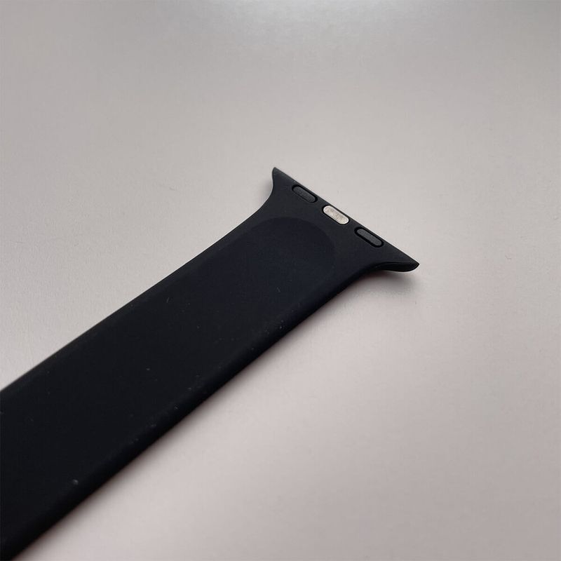 Купить Силиконовый монобраслет oneLounge Solo Loop Black для Apple Watch 38mm | 40mm Size M OEM по лучшей цене в Украине 🔔 ,  наш интернет - магазин гарантирует качество и быструю доставку вашего заказа 🚀
