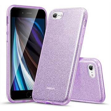 Купить Силиконовый чехол ESR Makeup Glitter Case Purple для iPhone 8 | 7 | SE (2020) по лучшей цене в Украине 🔔 ,  наш интернет - магазин гарантирует качество и быструю доставку вашего заказа 🚀
