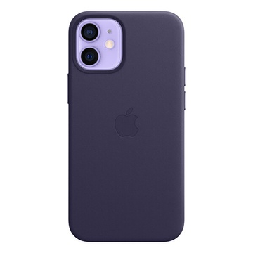 Купити Kожаний чохол Apple Leather Case with MagSafe Deep Violet (MJYQ3) для iPhone 12 mini за найкращою ціною в Україні 🔔, наш інтернет - магазин гарантує якість і швидку доставку вашого замовлення 🚀