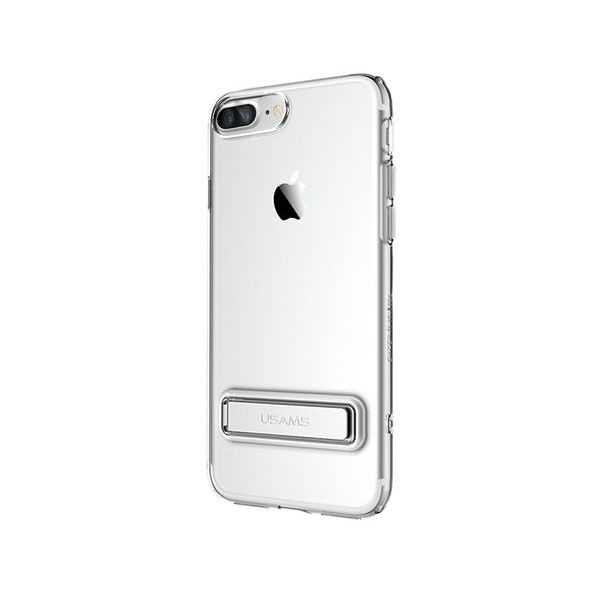 Купити Чохол з підставкою USAMS Bright Series Silver для iPhone 7 Plus | 8 Plus за найкращою ціною в Україні 🔔, наш інтернет - магазин гарантує якість і швидку доставку вашого замовлення 🚀