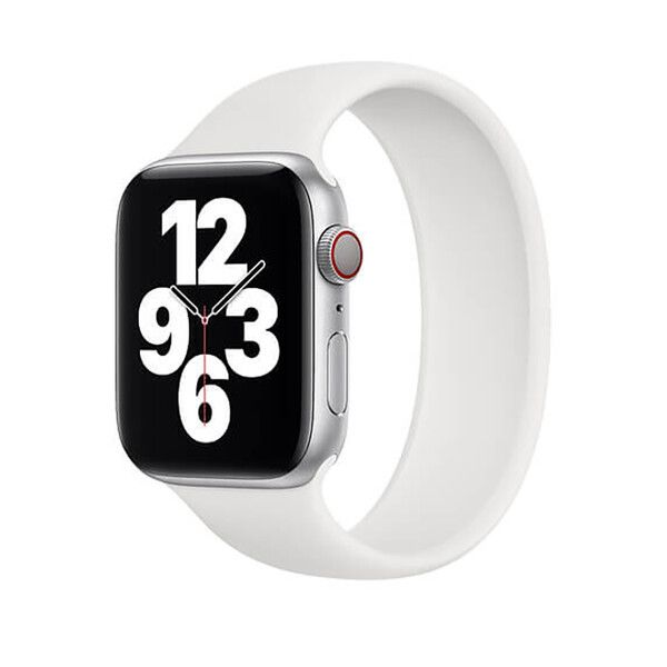 Купити Силіконовий монобраслет oneLounge Solo Loop White для Apple Watch 38mm | 40mm Size M OEM за найкращою ціною в Україні 🔔, наш інтернет - магазин гарантує якість і швидку доставку вашого замовлення 🚀
