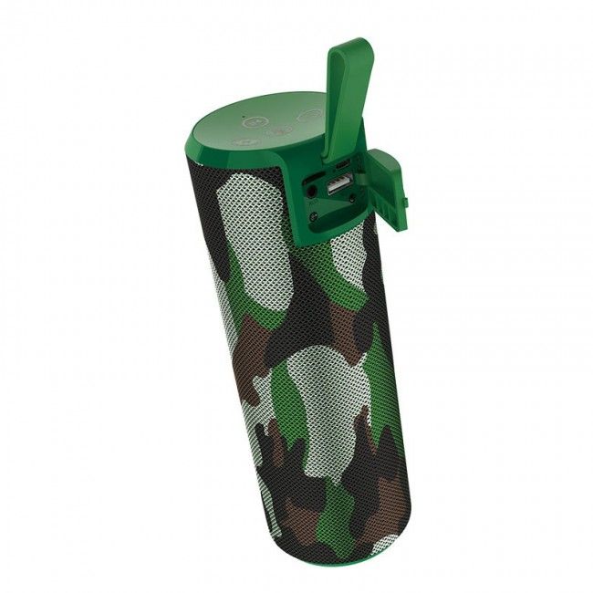 Купить Портативная колонка Hoco BS33 Voice sports Camouflage Green по лучшей цене в Украине 🔔 ,  наш интернет - магазин гарантирует качество и быструю доставку вашего заказа 🚀