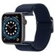 Нейлоновый ремешок Spigen Band Lite Fit Navy для Apple Watch Series 6 | 5 | 4 | SE (44mm)