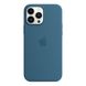 Силіконовий чохол Apple Silicone Case MagSafe Blue Jay (MM2Q3) для iPhone 13 Pro Max