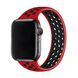Купить Силиконовый монобраслет oneLounge Solo Loop Nike Red | Black для Apple Watch 42mm | 44mm Size M по лучшей цене в Украине 🔔 ,  наш интернет - магазин гарантирует качество и быструю доставку вашего заказа 🚀