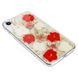 Чохол SwitchEasy Flash прозорий Червоне з квітами для iPhone XR