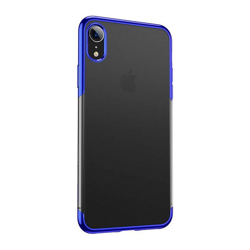 Купити Силіконовий чохол Baseus Shining синій для iPhone XR за найкращою ціною в Україні 🔔, наш інтернет - магазин гарантує якість і швидку доставку вашого замовлення 🚀