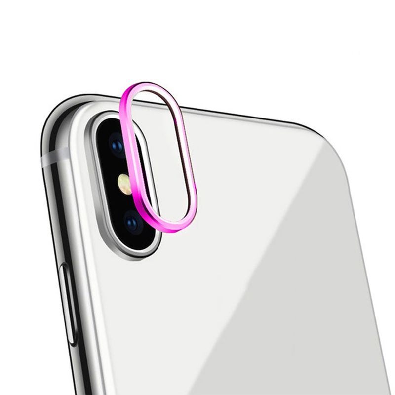 Купити Защитная рамка для камеры oneLounge Camera Protection Pink для iPhone X | XS | XS Max за найкращою ціною в Україні 🔔, наш інтернет - магазин гарантує якість і швидку доставку вашого замовлення 🚀