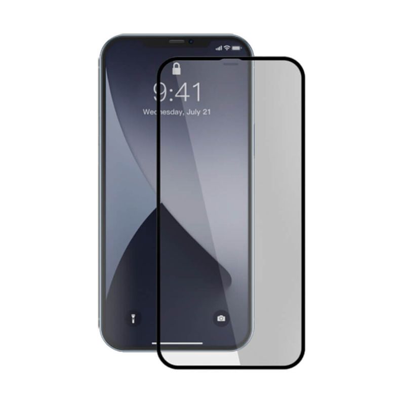 Купить Защитное стекло Baseus Full-screen Curved Tempered Glass 0.3mm Black для iPhone 12 Pro Max (2 шт.) по лучшей цене в Украине 🔔 ,  наш интернет - магазин гарантирует качество и быструю доставку вашего заказа 🚀