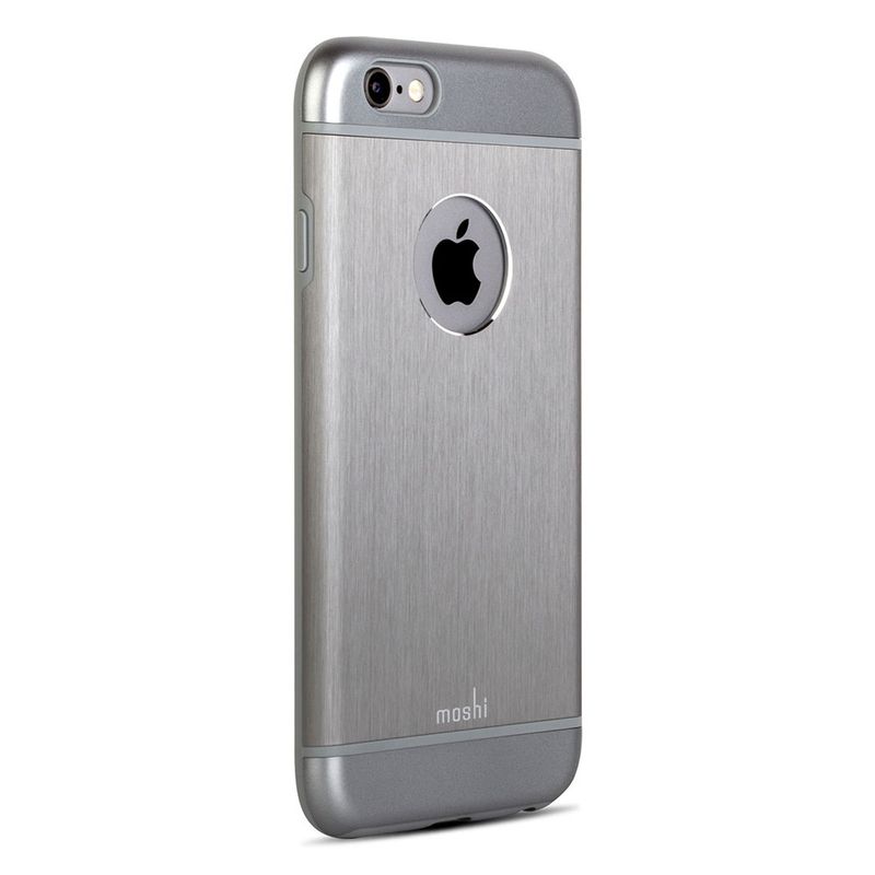 Купить Чехол Moshi iGlaze Armour Gunmetal Gray для iPhone 6 Plus | 6s Plus по лучшей цене в Украине 🔔 ,  наш интернет - магазин гарантирует качество и быструю доставку вашего заказа 🚀