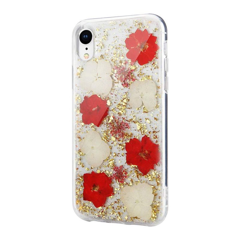 Купити Чохол SwitchEasy Flash прозорий Червоне з квітами для iPhone XR за найкращою ціною в Україні 🔔, наш інтернет - магазин гарантує якість і швидку доставку вашого замовлення 🚀