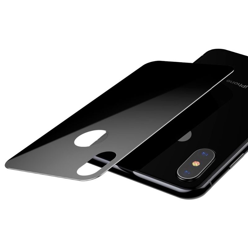 Купити Захисне скло на задню панель Baseus 0.3 mm 3D Full Tempered Glass Black для iPhone XS Max за найкращою ціною в Україні 🔔, наш інтернет - магазин гарантує якість і швидку доставку вашого замовлення 🚀