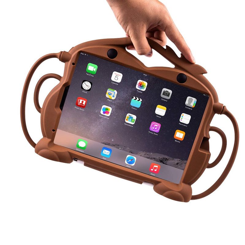 Купить Детский противоударный чехол oneLounge Monkey Brown для Apple iPad Pro 11" (2018 | 2020) | iPad Air 4 10.9" (2020) по лучшей цене в Украине 🔔 ,  наш интернет - магазин гарантирует качество и быструю доставку вашего заказа 🚀