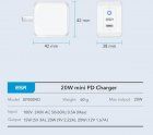 Купити Мережеве зарядний пристрій ESR USB-C mini PD Charger 20W (EU) для швидкої зарядки iPhone | iPad за найкращою ціною в Україні 🔔, наш інтернет - магазин гарантує якість і швидку доставку вашого замовлення 🚀