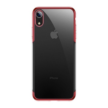 Купить Силиконовый чехол Baseus Shining красный для iPhone XR по лучшей цене в Украине 🔔 ,  наш интернет - магазин гарантирует качество и быструю доставку вашего заказа 🚀