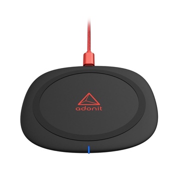 Купить Быстрая беспроводная зарядка Adonit Wireless Charging Pad 10W по лучшей цене в Украине 🔔 ,  наш интернет - магазин гарантирует качество и быструю доставку вашего заказа 🚀