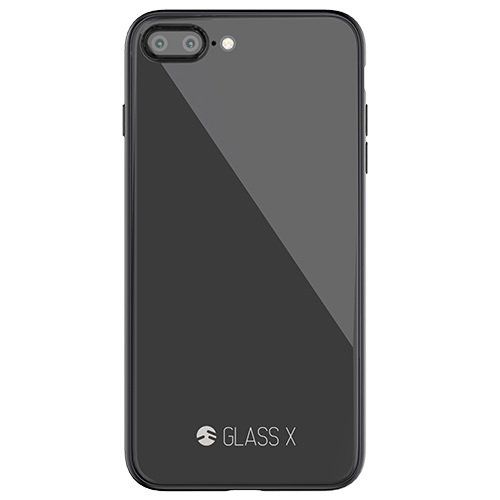 Купить Стеклянный чехол SwitchEasy Glass X черный для iPhone 7 Plus/8 Plus по лучшей цене в Украине 🔔 ,  наш интернет - магазин гарантирует качество и быструю доставку вашего заказа 🚀