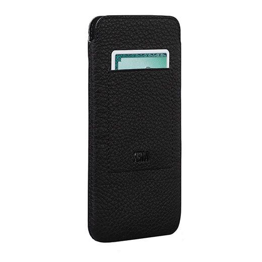Купить Кожаный чехол-карман Sena UltraSlim Wallet Black для iPhone 12 | 12 Pro по лучшей цене в Украине 🔔 ,  наш интернет - магазин гарантирует качество и быструю доставку вашего заказа 🚀