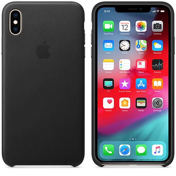 Купить Кожаный чехол iLoungeMax Leather Case Black для iPhone XS Max OEM (MRWT2) по лучшей цене в Украине 🔔 ,  наш интернет - магазин гарантирует качество и быструю доставку вашего заказа 🚀