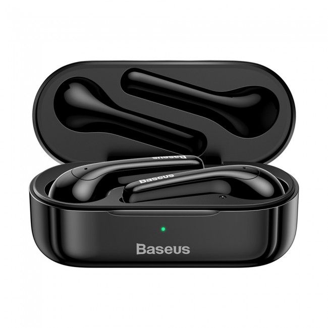 Купить Bluetooth наушники Baseus Encok W07 TWS Black по лучшей цене в Украине 🔔 ,  наш интернет - магазин гарантирует качество и быструю доставку вашего заказа 🚀
