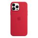 Силиконовый чехол Apple Silicone Case MagSafe (PRODUCT)RED (MM2V3) для iPhone 13 Pro Max