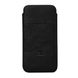 Кожаный чехол-карман Sena UltraSlim Wallet Black для iPhone 12 | 12 Pro