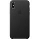 Кожаный чехол iLoungeMax Leather Case Black для iPhone XS Max OEM (MRWT2)