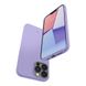 Силиконовый чехол-накладка Spigen Silicone Fit Iris Purple для iPhone 13 Pro