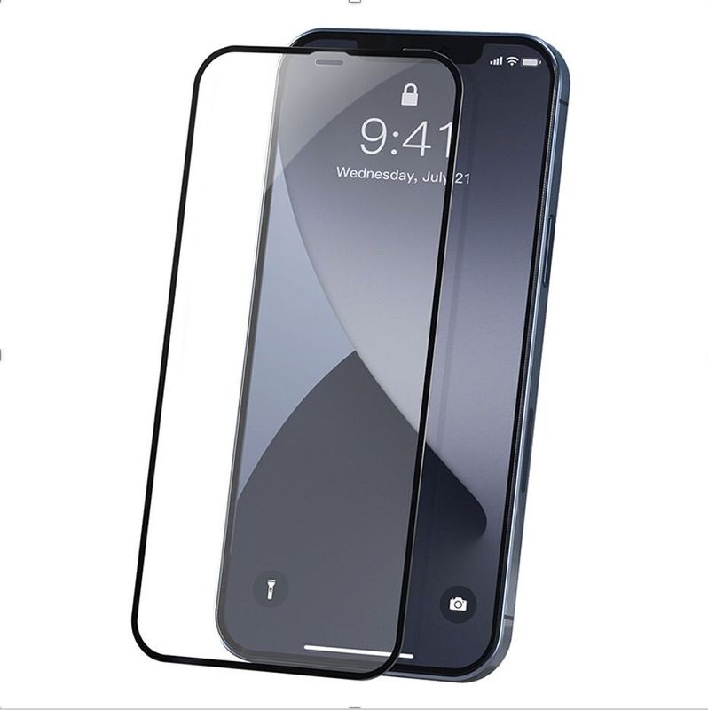Купити Ультратонкі захисне скло Baseus Curved-screen Tempered Glass 0.23 mm Black для iPhone mini 12 (2 шт) за найкращою ціною в Україні 🔔, наш інтернет - магазин гарантує якість і швидку доставку вашого замовлення 🚀