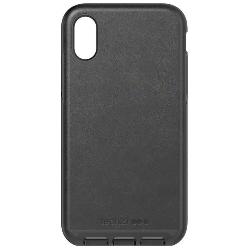 Купить Защитный чехол Tech21 Evo Luxe Faux Leather Black для iPhone X | XS по лучшей цене в Украине 🔔 ,  наш интернет - магазин гарантирует качество и быструю доставку вашего заказа 🚀
